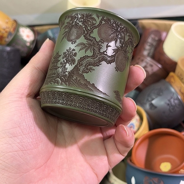 茶杯紫砂全手工紫砂主人杯