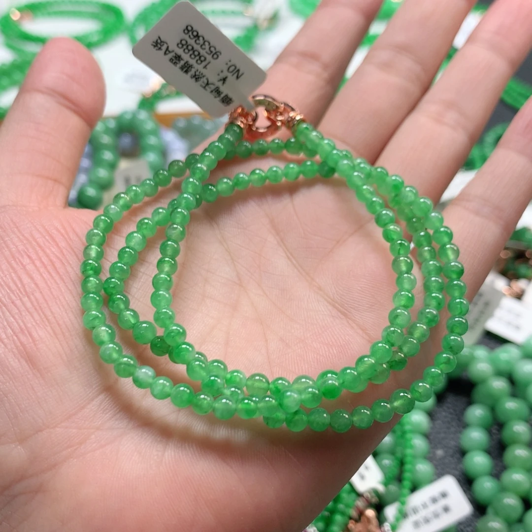 翡翠未镶嵌手链翡翠
