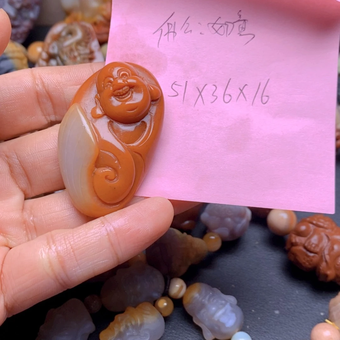 未镶嵌手串玛瑙/玉髓