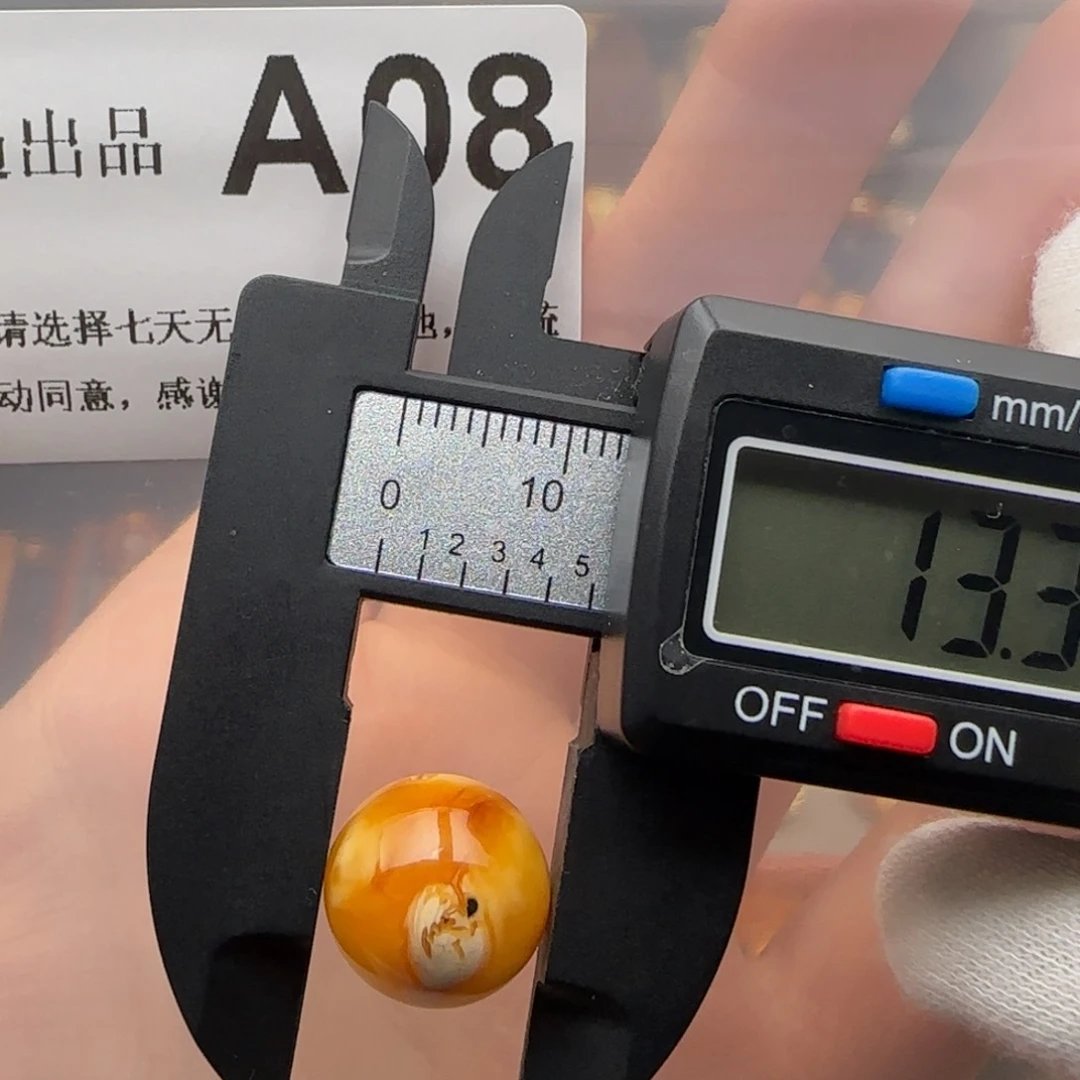 琥珀裸石未镶嵌琥珀蜜蜡