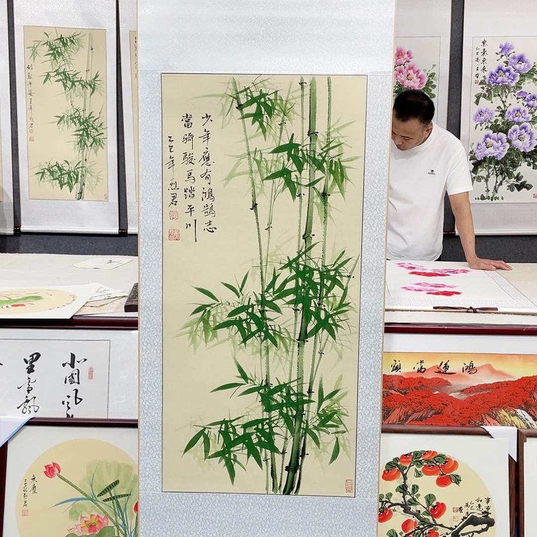 国画手绘作品手绘作品