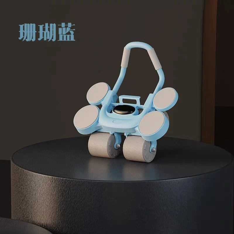 四轮健腹轮减肥运动收腹神器（颜色随机发）
