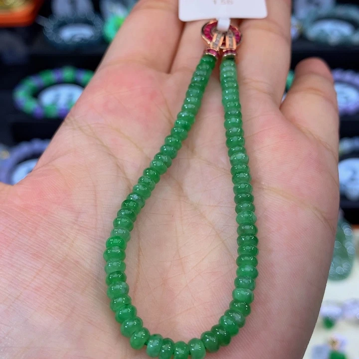 未镶嵌手链翡翠翡翠
