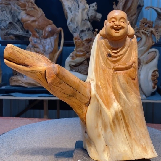 柏木（崖柏）根雕摆件