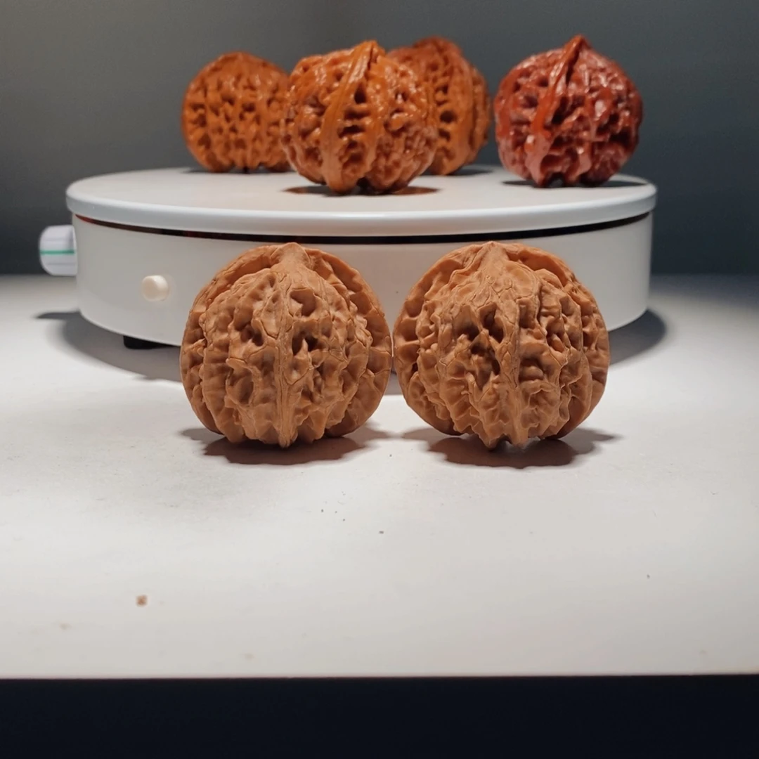 文玩核桃吊坠  858号-逸捻橙皮苹果园-42尺寸