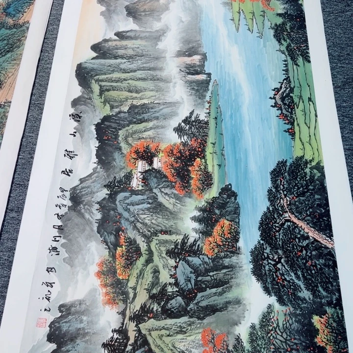 手绘作品全场放漏的
