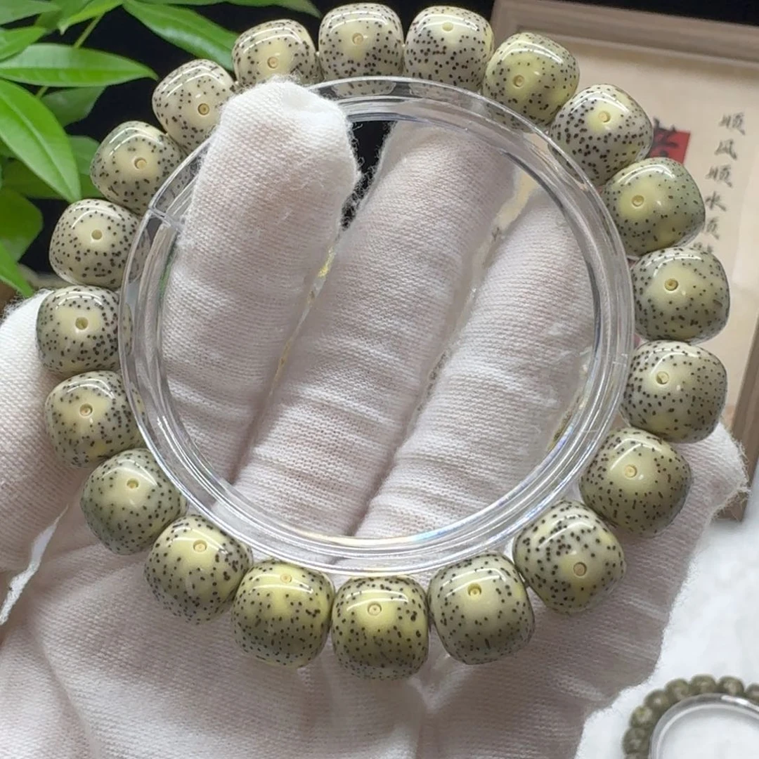 星月菩提手串青花小细星