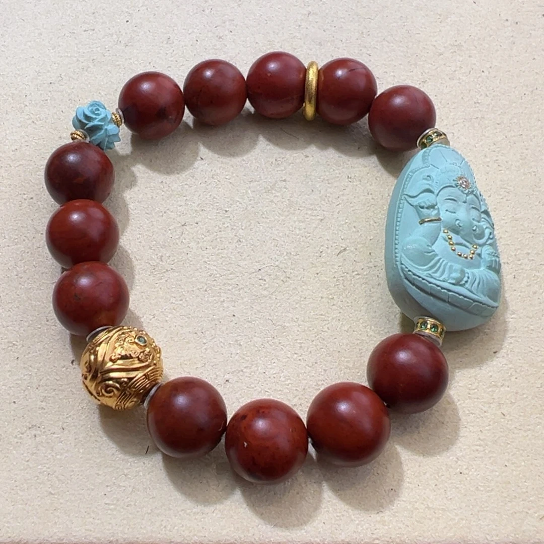 绿松石配件未镶嵌手串