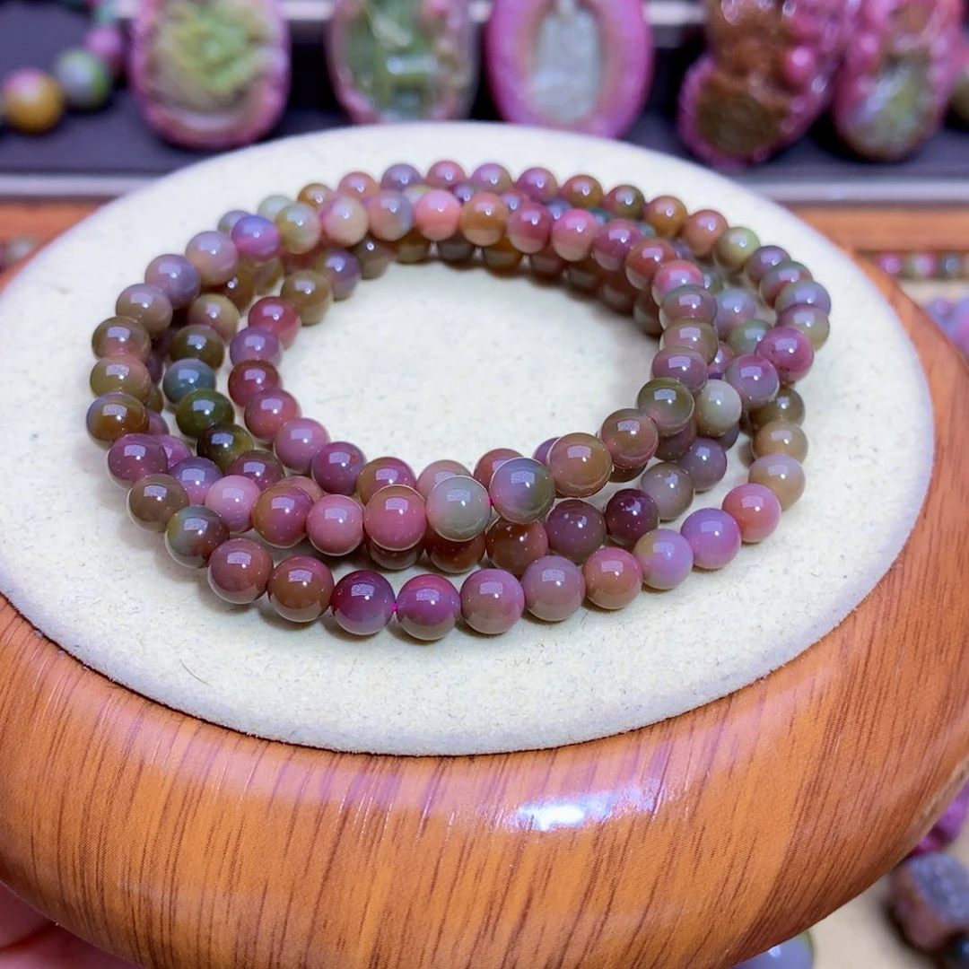 玛瑙未镶嵌手链盐源