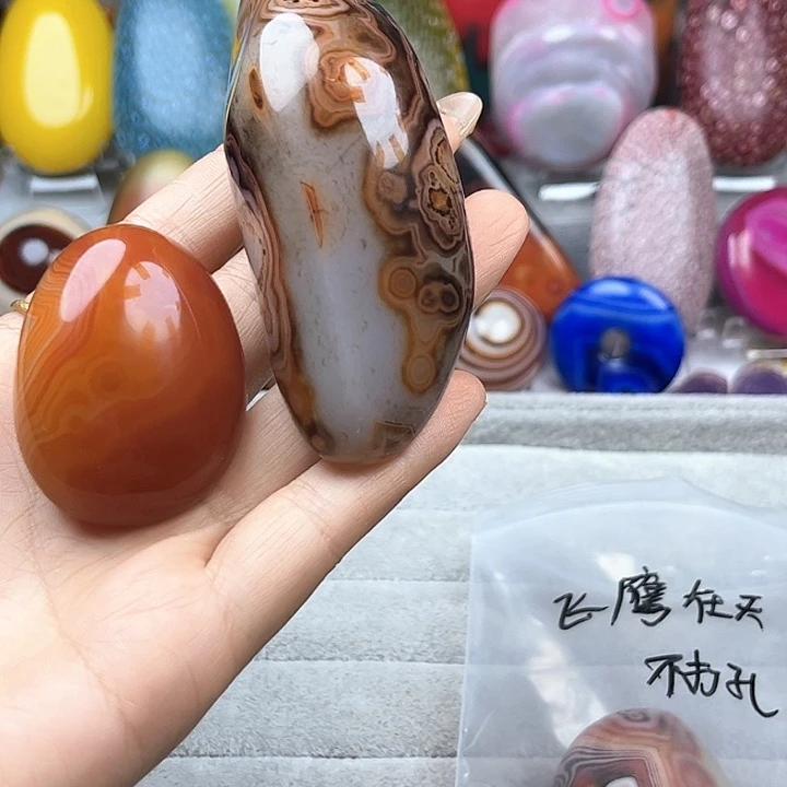 飞***天玛瑙/玉髓未镶嵌珠宝半成品