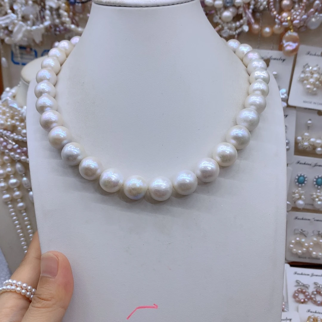 E****合金淡水珍珠项链耳饰