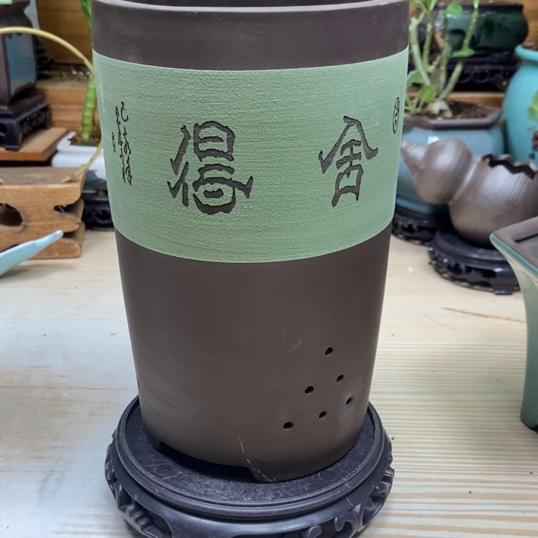 瓷片陶瓷花盆陶瓷艺术