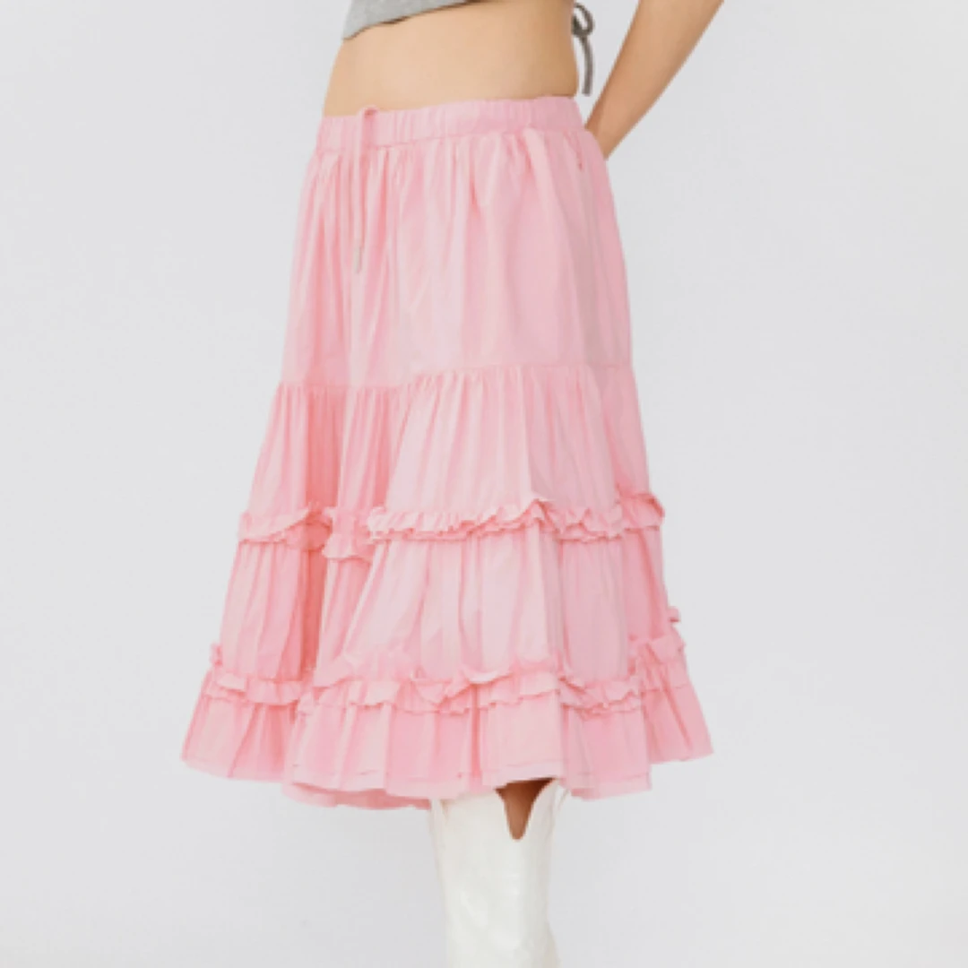 【猫本家】C家甜美花边大摆蛋糕裙