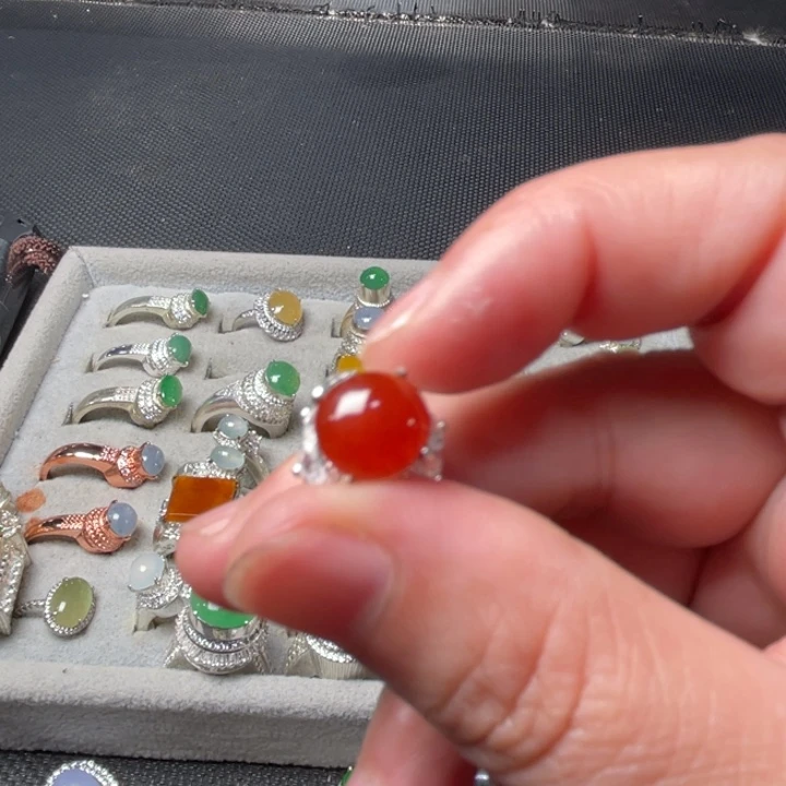 翡翠未镶嵌戒指缅甸天然翡翠