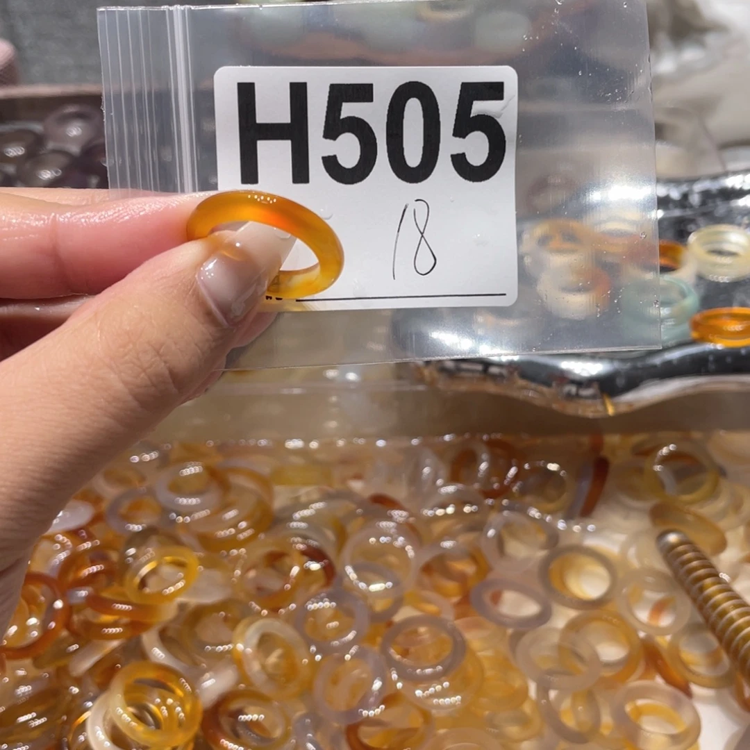 玛瑙/玉髓未镶嵌戒指505