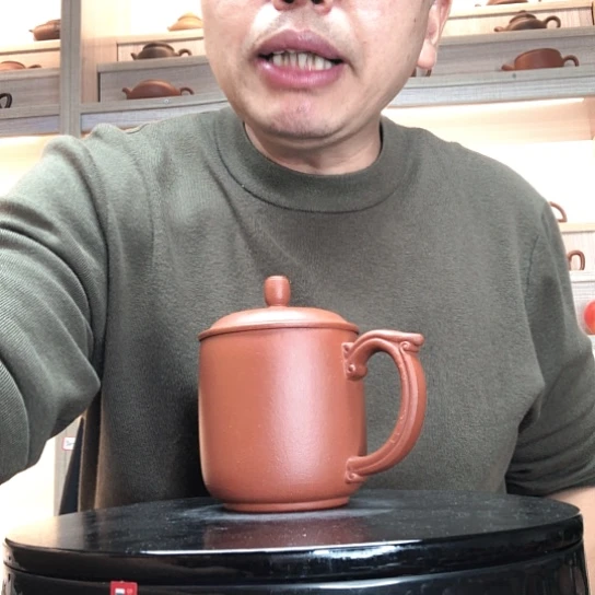 朱泥茶杯微瑕容量300