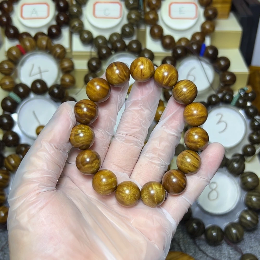 金丝楠手串/手链金丝楠木1.5