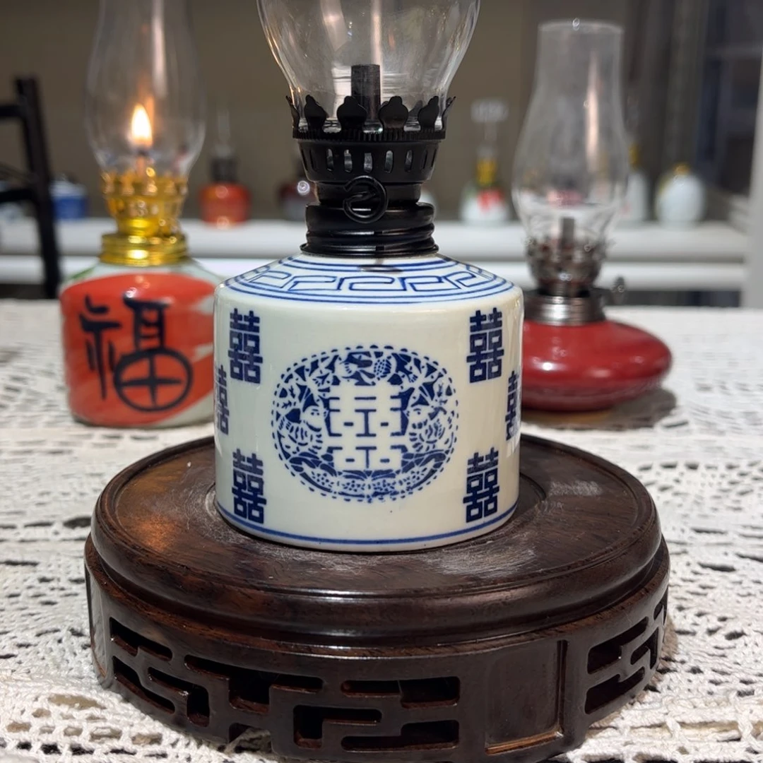 摆件景德镇陶瓷手工香薰灯