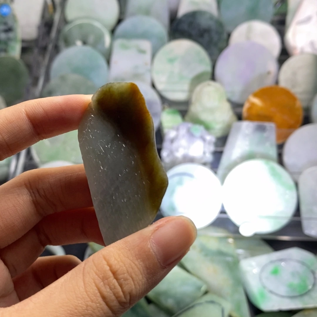 翡翠散珠a货翡翠gdcgt