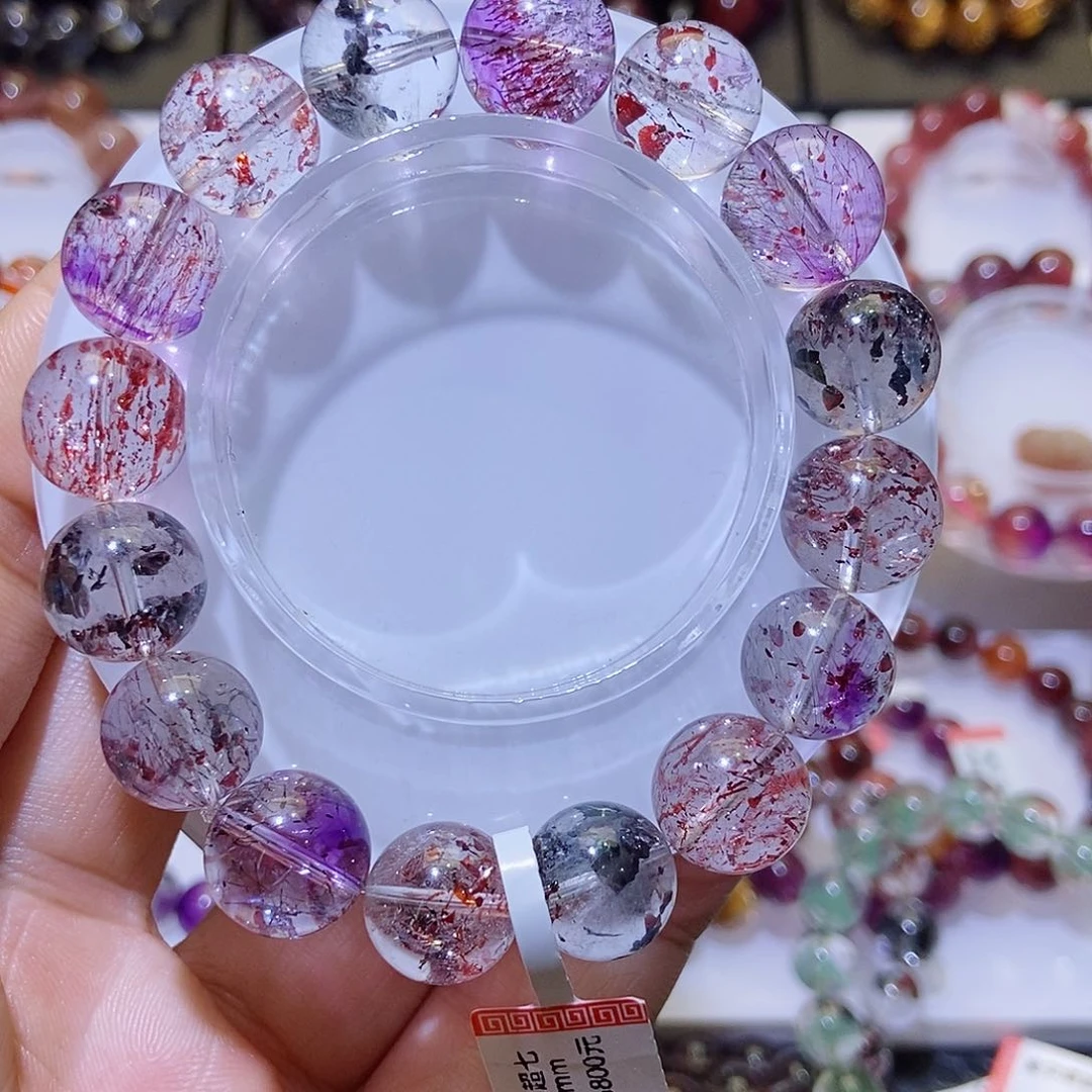 未镶嵌手链水晶彩彼岸花13.5