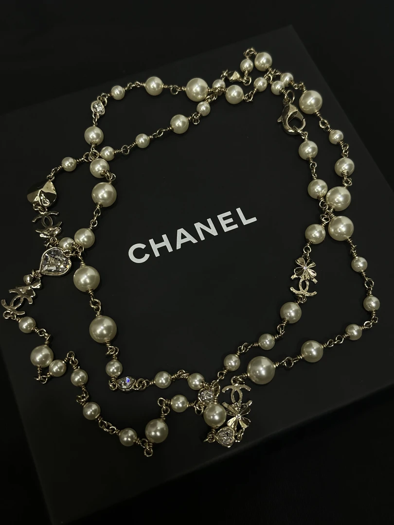 95新 Chanel/香奈儿 22S珍珠项链/0135042412