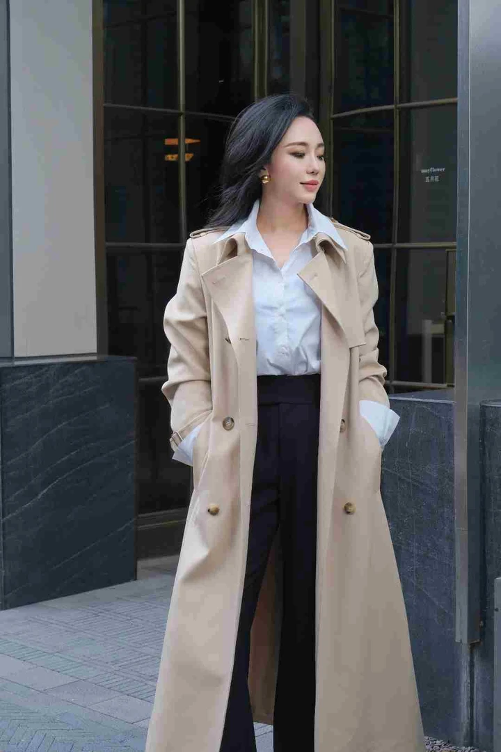 风衣英伦风时尚气质61189H-2