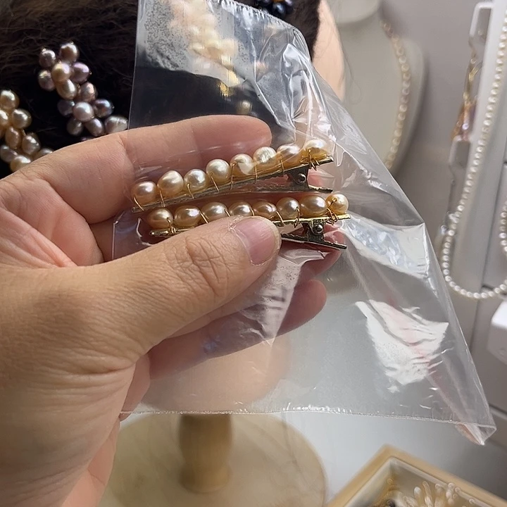 未镶嵌淡水珍珠发夹