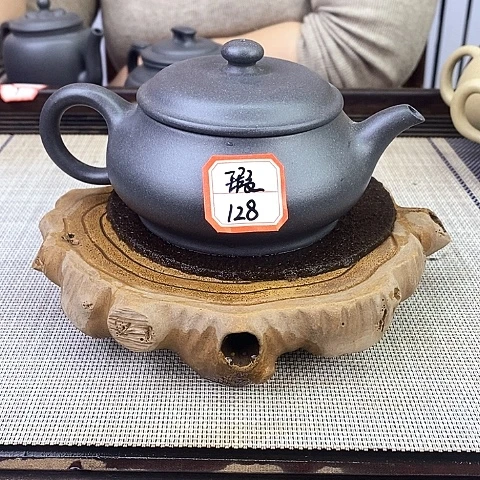 紫砂茶壶宜兴紫砂青灰220c c