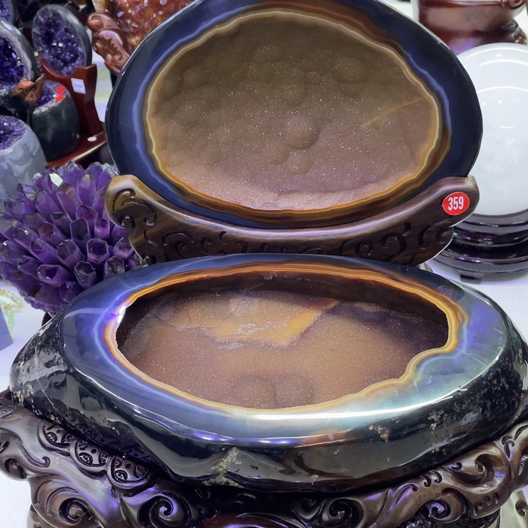 向***生紫晶未镶嵌大型摆件（非配饰）朱