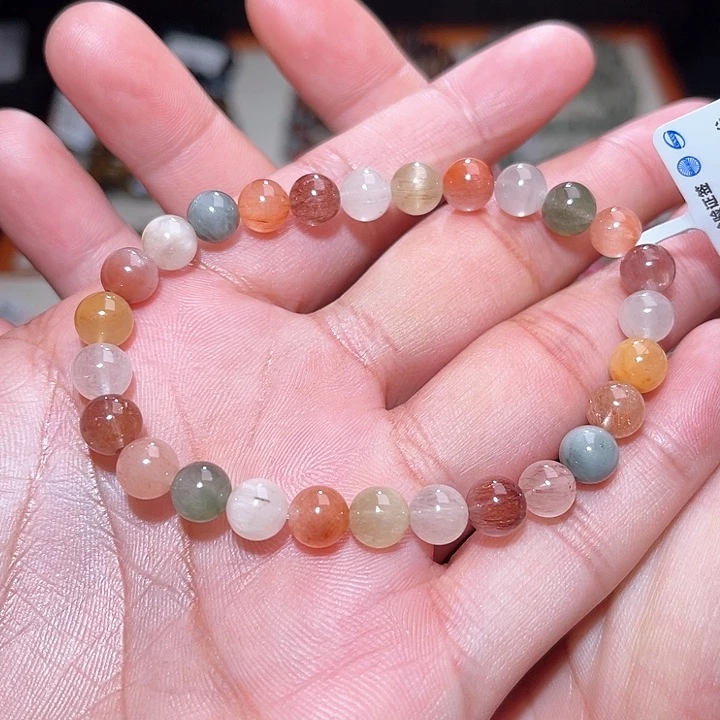水晶手链未镶嵌197号主图手串  7+