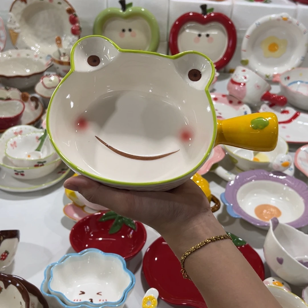 摆件高温陶瓷釉下彩正品