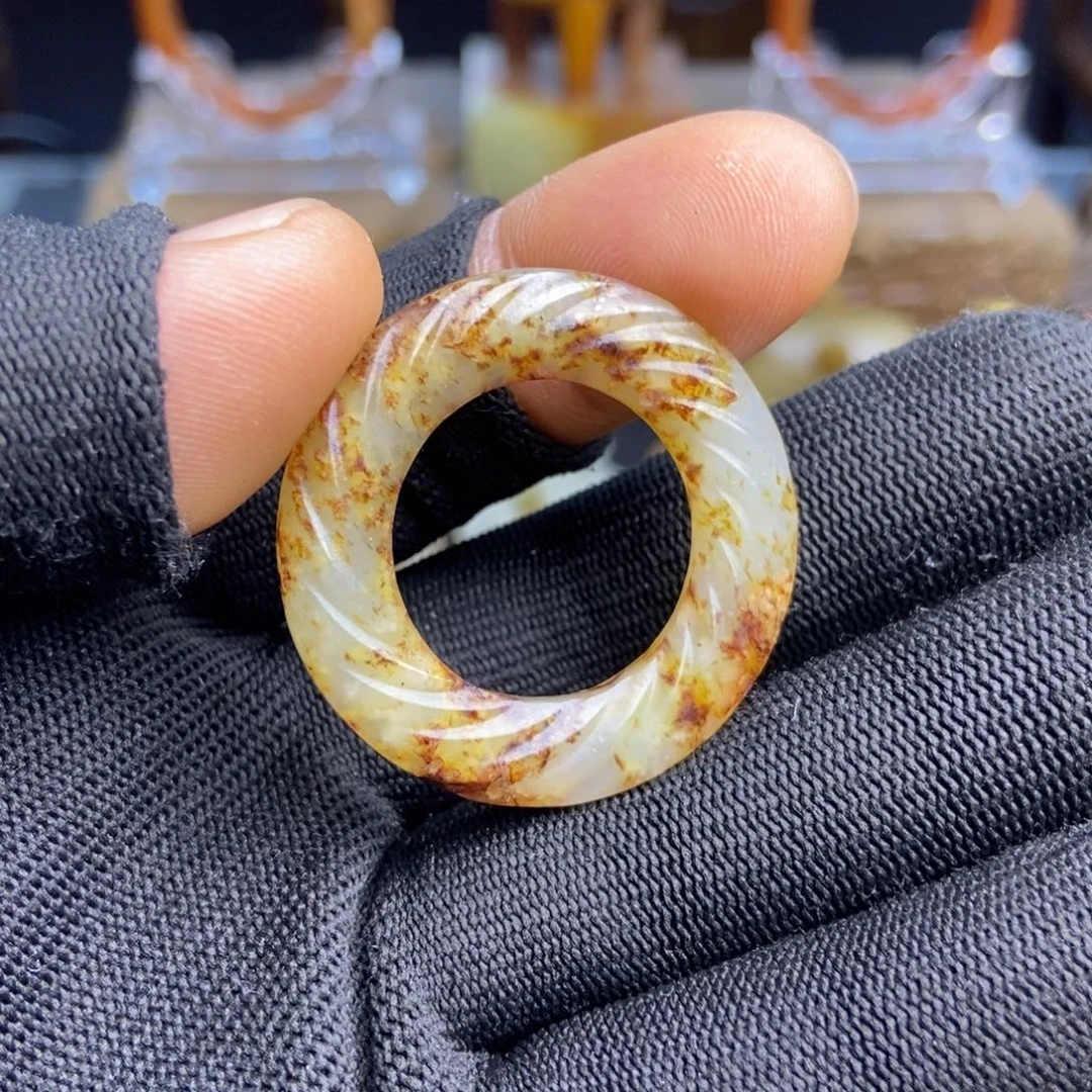 玛瑙/玉髓合金笔搁