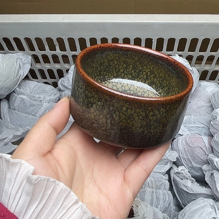 茶盏建窑建盏主人杯