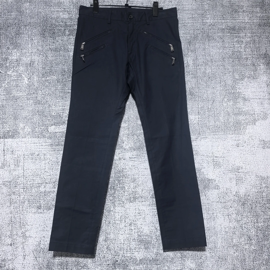 Dsquared二次方/拉链款休闲裤