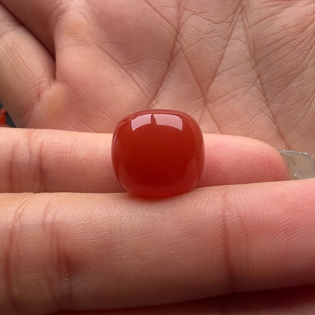 南红玛瑙未镶嵌老型13.5x12.3