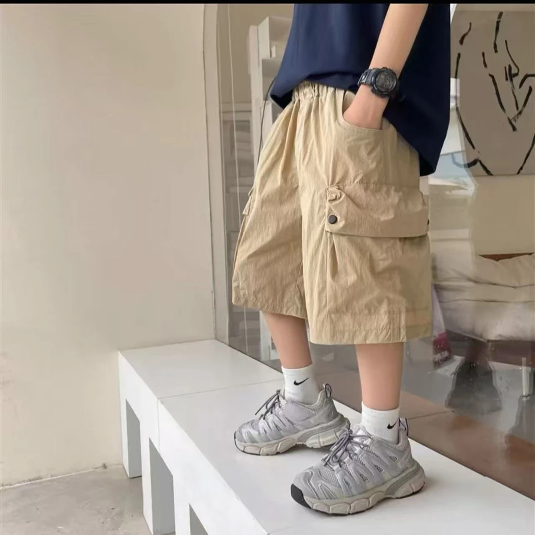 夏季儿童短裤超轻水洗棉韩版裤子薄款26827