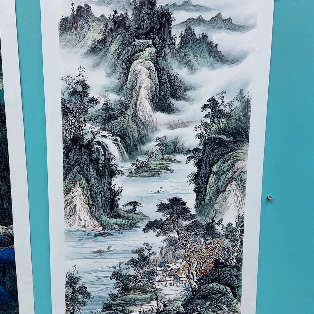 国画李文军教授作品