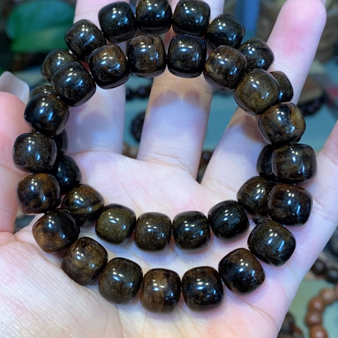 贡木手串/手链1011绿留疤。021