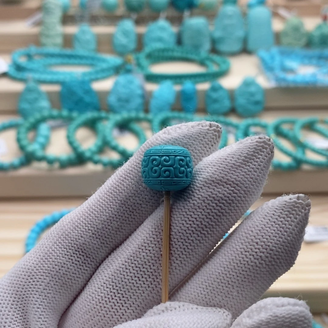 绿松石珠宝奇石未镶嵌