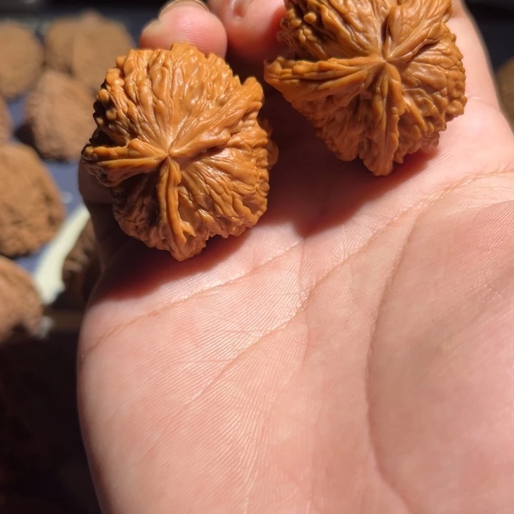 吊坠文玩核桃白狮子