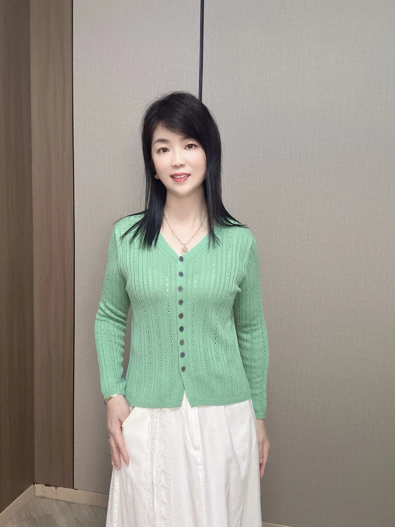 入手不亏针织开衫版型挺括不软塌走线细密平整洗涤不变形可穿多年