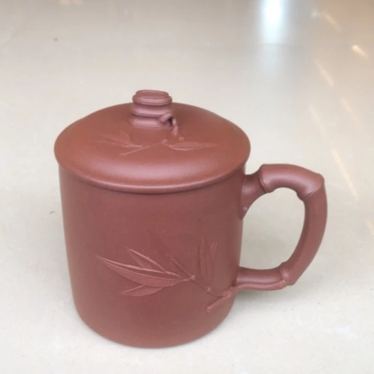 底槽青茶杯竹叶杯容量450