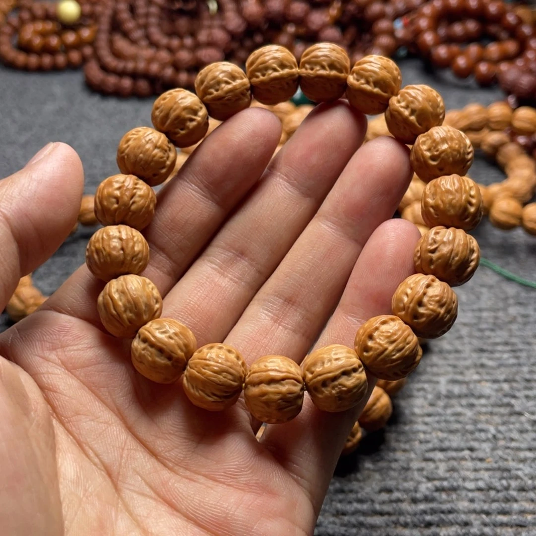 猴头核桃手串14左右秋子八棱。体验款