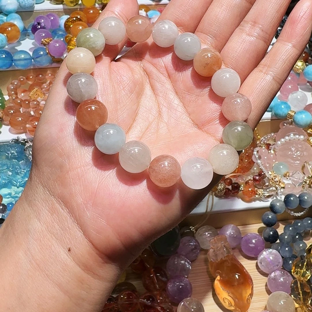 水晶未镶嵌手链手链