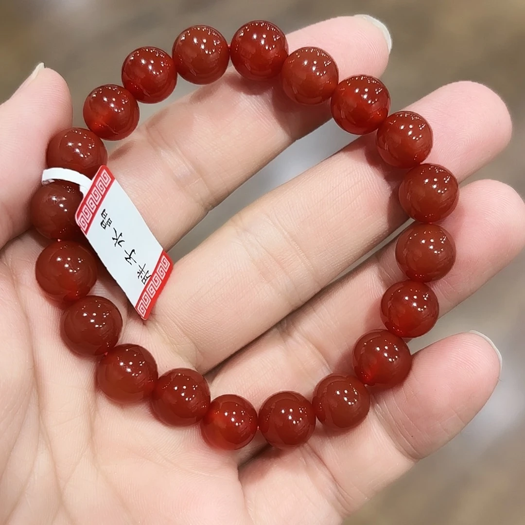 未镶嵌水晶手串红玛瑙