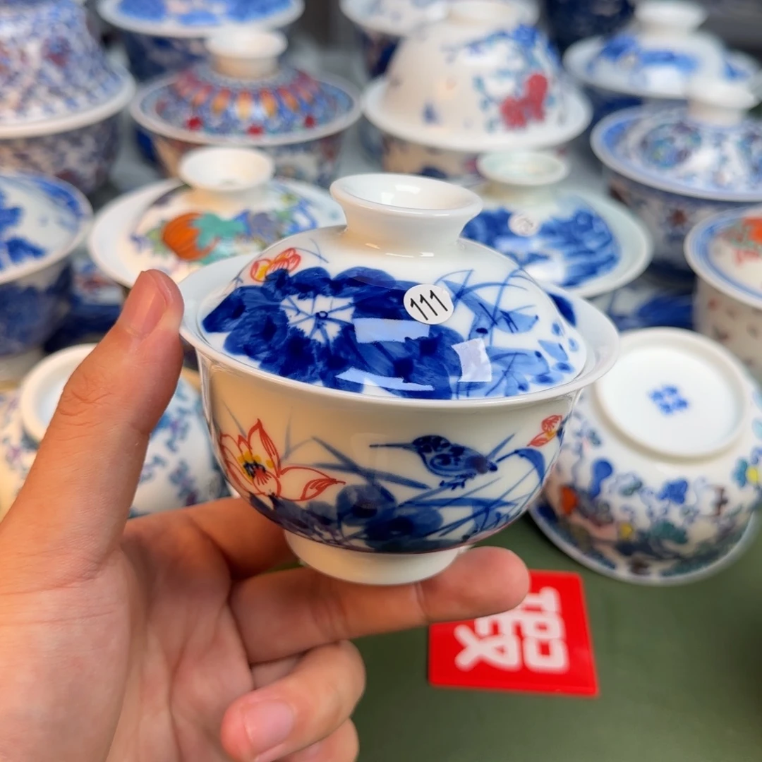 彦祖纯手工手绘茶具111