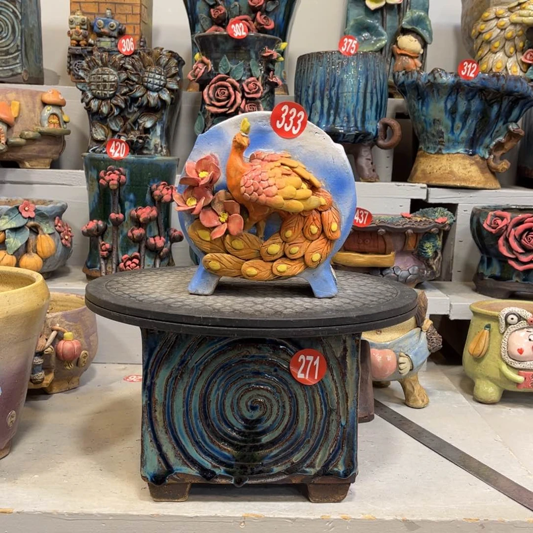 陶瓷微瑕333 号陶然花器新年福利