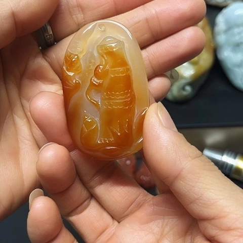 玛瑙/玉髓未镶嵌颈饰