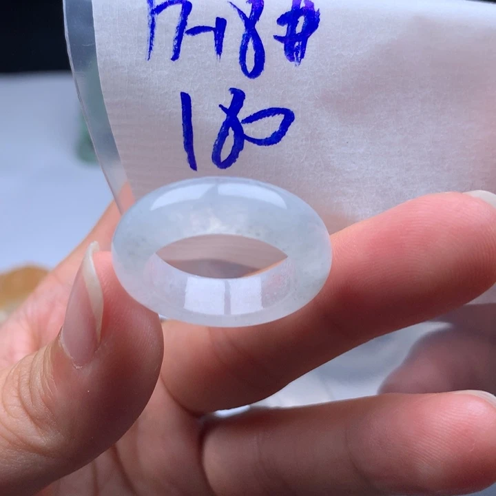翡翠未镶嵌戒指戒圈