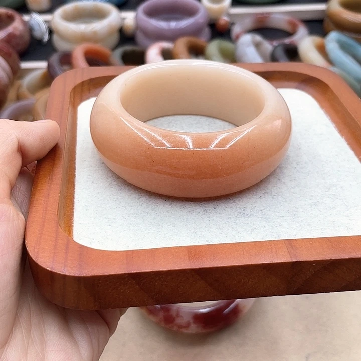 石英质玉圈口55未镶嵌